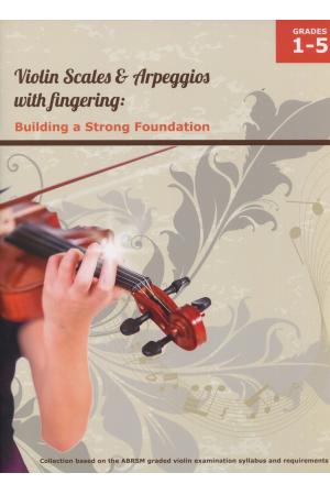 小提琴音阶与琶音Violin Scales & Arpeggios (1-5)（英皇考级辅导）