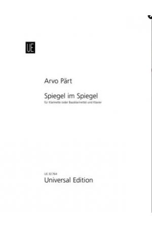 【原版】Arvo Part 阿福.佩尔特 镜中镜--为单簧管而作 UE32764