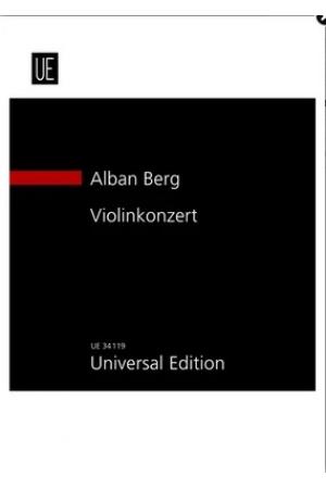 【原版】Alban Berg 阿尔班.贝尔格 小提琴协奏曲（总谱）UE34119