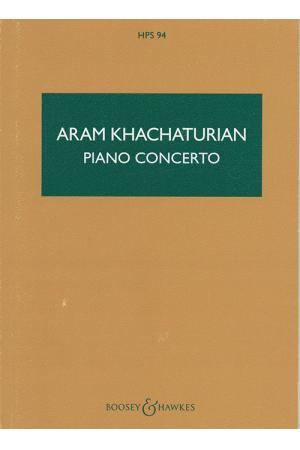 Khachaturian 哈恰图良 钢琴协奏曲（总谱）SIK6119