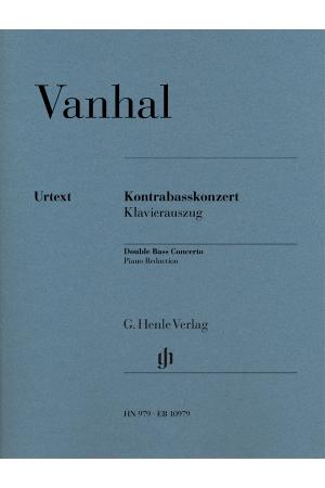 Vanhal 约翰 巴蒂斯特 万哈尔 低音提琴协奏曲（分谱+钢琴伴奏）HN 979 
