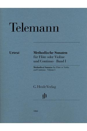 Telemann  泰勒曼 技巧奏鸣曲--为长笛或小提琴和通奏低音而作 HN 1266