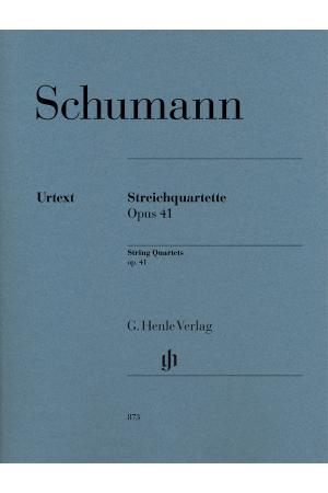 Schumann舒曼 弦乐四重奏 op. 41 HN 873