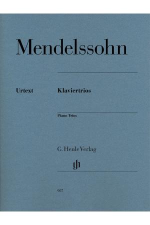 Mendelssohn 门德尔松 钢琴三重奏 HN 957