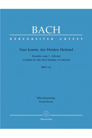J S Bach 巴赫 康塔塔--我们救主来临 BWV 61  BA 10061-90   