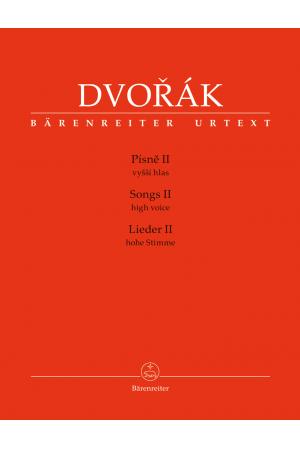 Dvorák 德沃夏克 艺术歌曲选 II（高音用） BA 11517