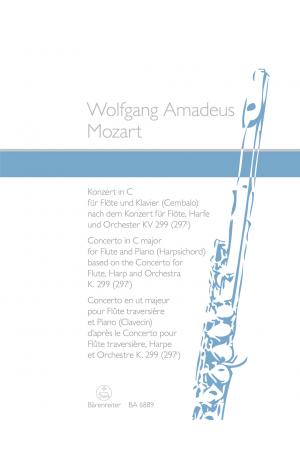 Mozart 莫扎特 C大调长笛与竖琴协奏曲K. 299 (297c) BA 6889 