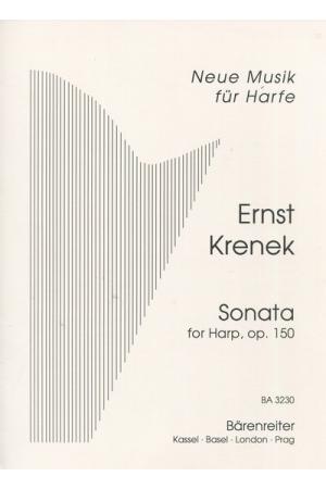 Krenek, Ernst 恩斯特 克热内克  竖琴奏鸣曲 BA 3230 