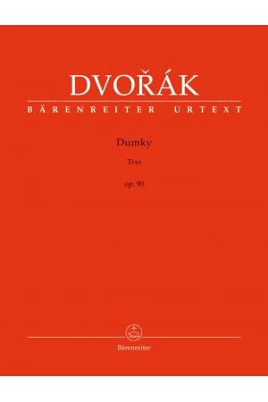 德沃夏克 《杜姆卡》三重奏--为钢琴小提琴和大提琴而作 op. 90 BA 9567