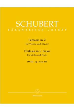 Schubert 舒伯特 C大调幻想曲--为小提琴而作 BA 5620 