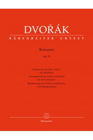 德沃夏克 F小调《浪漫曲》--为小提琴而作 op. 11 BA 9571