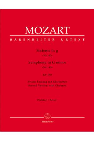 Mozart, 莫扎特 第40号交响曲  G minor K. 550 BA 4724  