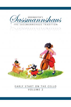 Sassmannshaus, Holger 萨斯曼斯豪斯 儿童大提琴入门教程（2）BA 8997