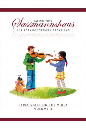 Sassmannshaus, Holger 萨斯曼斯豪斯 儿童中提琴入门教程（3）--基础二重奏 BA 9688