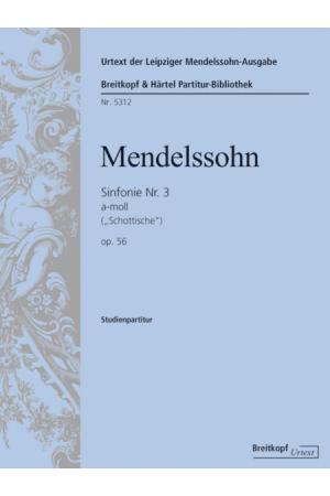 Mendelssohn 门德尔松 a小调第三交响曲“苏格兰”PB 5312