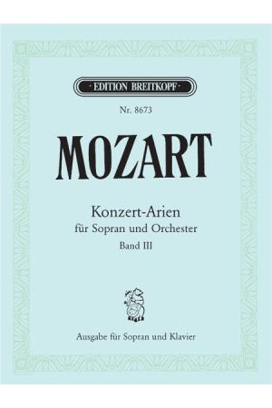 Mozart 莫扎特 音乐会咏叹调全集（III）（女高音）EB 8673