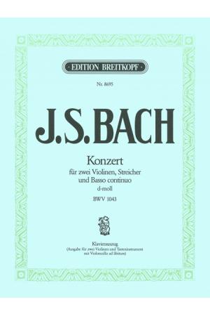 J S 巴赫 d小调小提琴协奏曲 BWV 1043 EB 8695
