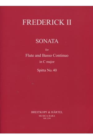 Friedrich II 弗里德里西II  c小调长笛奏鸣曲 NO.40 MR 2299 