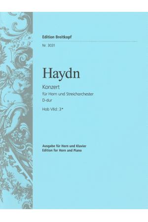 Haydn 海顿 D大调圆号协奏曲 Hob VIId: 3  EB 3031 