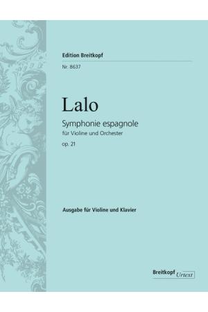Lalo 拉罗 西班牙交响曲 op. 21 EB 8637