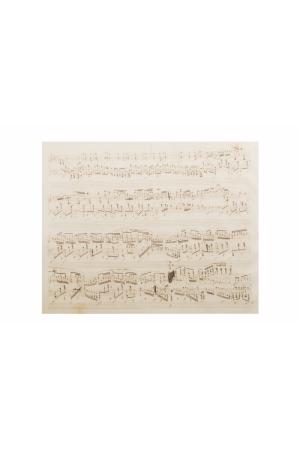 Chopin 肖邦 叙事曲 Ballada f-moll op. 52, autograf niekompletny  （手稿本+解析波兰文）