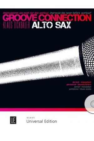 Klaus Dickbauer 克劳斯 迪克鲍尔：格鲁夫风格中音萨克斯管重奏曲集（附CD）UE36672