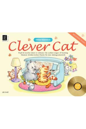 Mike Cornick 迈克 克尼机 聪明的猫--钢琴四手联弹曲集（附CD）UE21407 