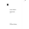 【原版]Anton Webern 韦伯恩 钢琴曲 UE13490