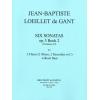  Loeillet de Gant 罗伊雷特 肯特 六首长笛奏鸣曲 BOOK 2 op. 5/4-6  MR 1965