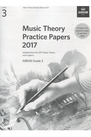 英皇考级： Music Theory Past Papers 2017年乐理真题3级