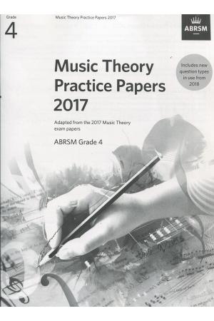 英皇考级： Music Theory Past Papers 2017年乐理真题4级