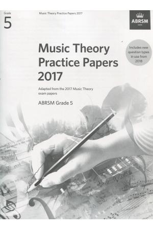 英皇考级： Music Theory Past Papers 2017年乐理真题5级