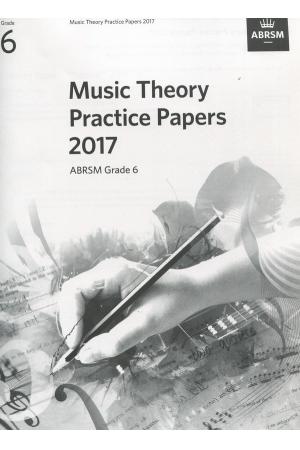 英皇考级： Music Theory Past Papers 2017年乐理真题6级