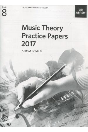 英皇考级： Music Theory Past Papers 2017年乐理真题8级