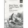 英皇考级：Music Theory Past Papers 2017年乐理真题答案3级