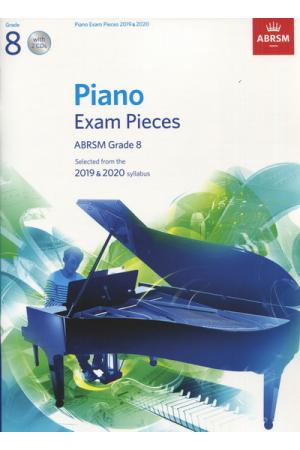 英皇考级 : 2019&2020钢琴精选曲目第八级 附CD（英文版）