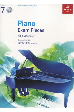 英皇考级 : 2019&2020钢琴精选曲目第七级 附CD（英文版）