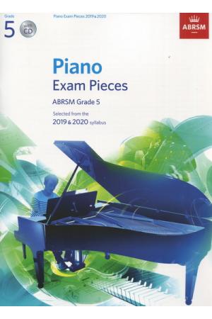 英皇考级 : 2019&2020钢琴精选曲目第五级 附CD（英文版）