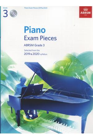 英皇考级 : 2019&2020钢琴精选曲目第三级 附CD（英文版）