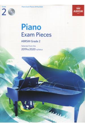 英皇考级 : 2019&2020钢琴精选曲目第二级 附CD（英文版）