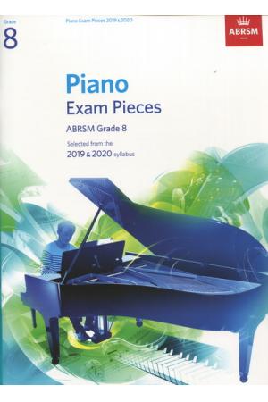 英皇考级 : 2019&2020钢琴精选曲目第八级 （英文版）