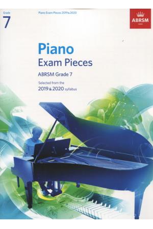 英皇考级 : 2019&2020钢琴精选曲目第七级 （英文版）