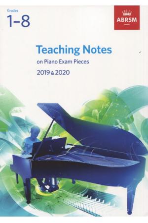 英皇考级 : 2019&2020 钢琴考级曲目教学笔记 1-8级