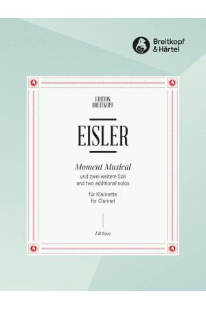  Hanns Eisler 汉斯 艾斯勒 单簧管独奏--音乐瞬间 EB 8919