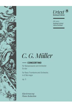 C•G •Muller 巴松协奏曲 Concertino in Es-Dur op. 5 EB 33001