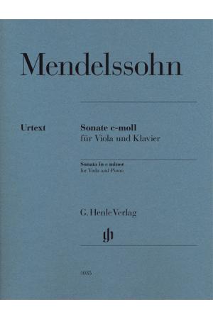 Mendelssohn 门德尔松  c小调中提琴奏鸣曲 HN 1035