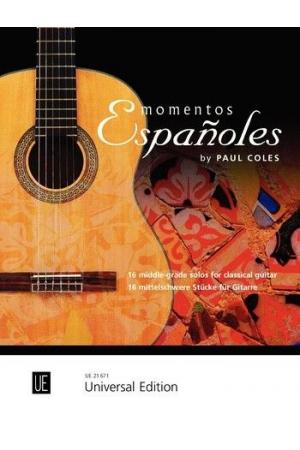 Paul Coles: Momentos espanoles for guitar  UE21671