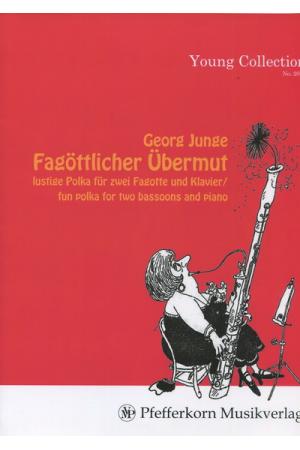 Fagottlicher Ubermut-fun Polka for two bassoons and piano