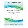 LA MONTAINE - COME INTO MY GARDEN, OP. 49, NO. 1 (FLUTE AND PIANO)