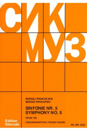 Prokofiev 普罗科菲耶夫 第五交响乐 Symphony No. 5  SIK2330